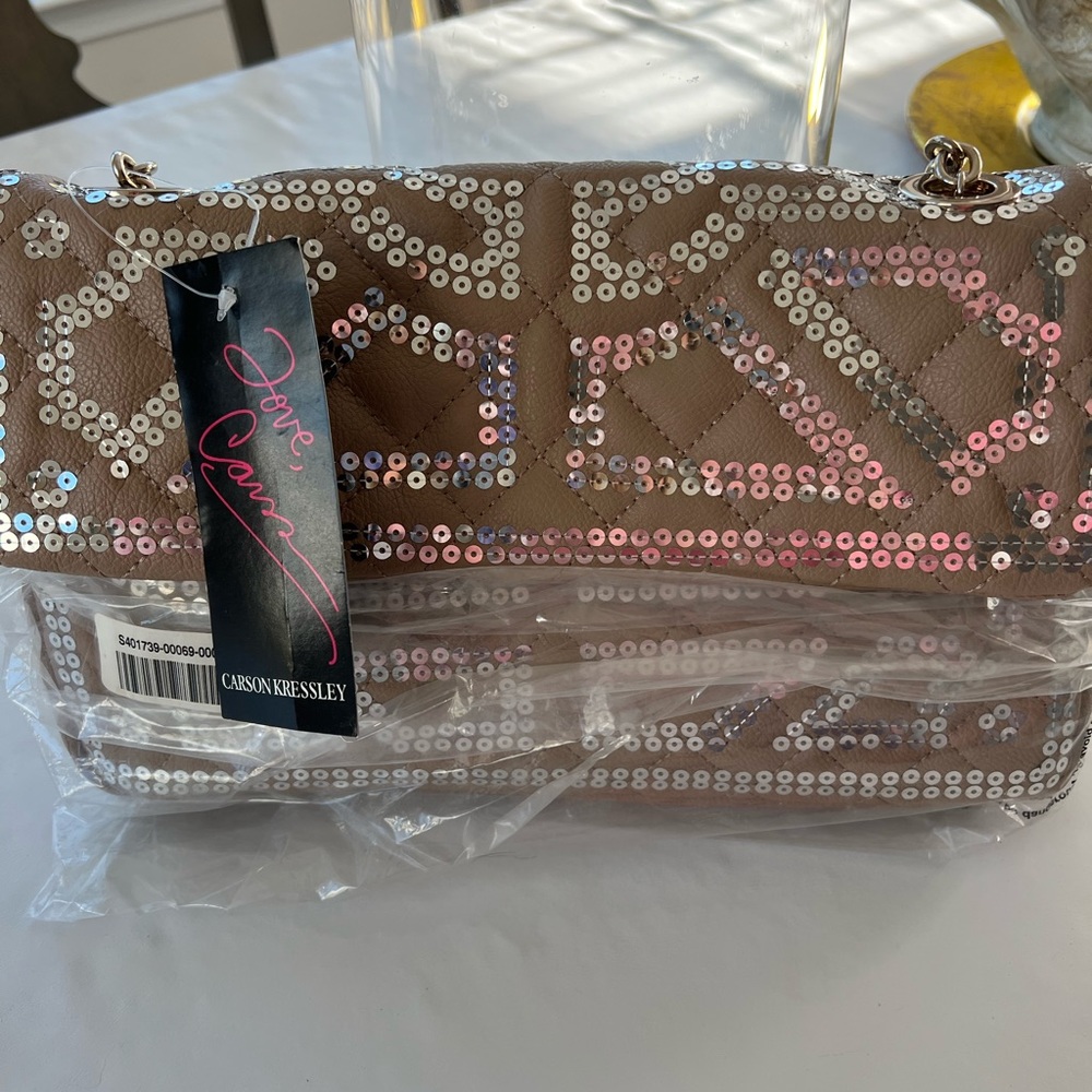 Love Carson, by Carson Kressley sequin bag